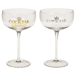 Cocktailglas Set King & Queen