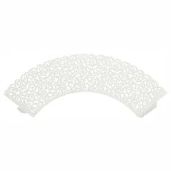 Cupcake Wrappers Vit Lace