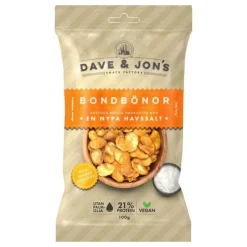 Dave & Jons Rostade Bondbönor Havssalt