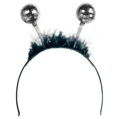 Diadem med Discokulor Silver