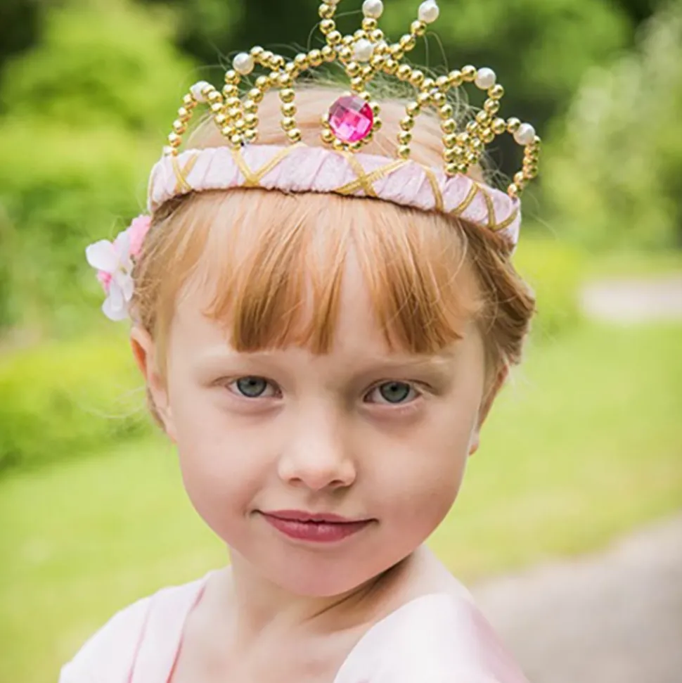 Diadem Prinsessa Sammetsrosa Deluxe