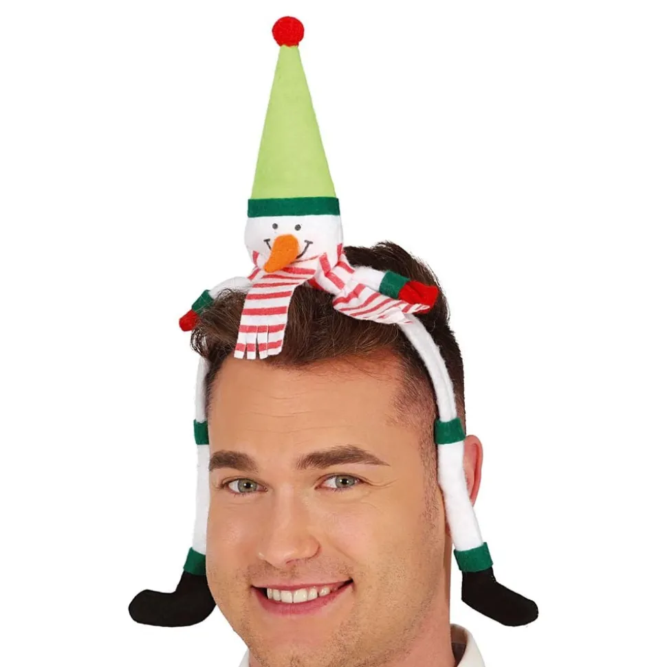 Diadem Snögubbe med Ben