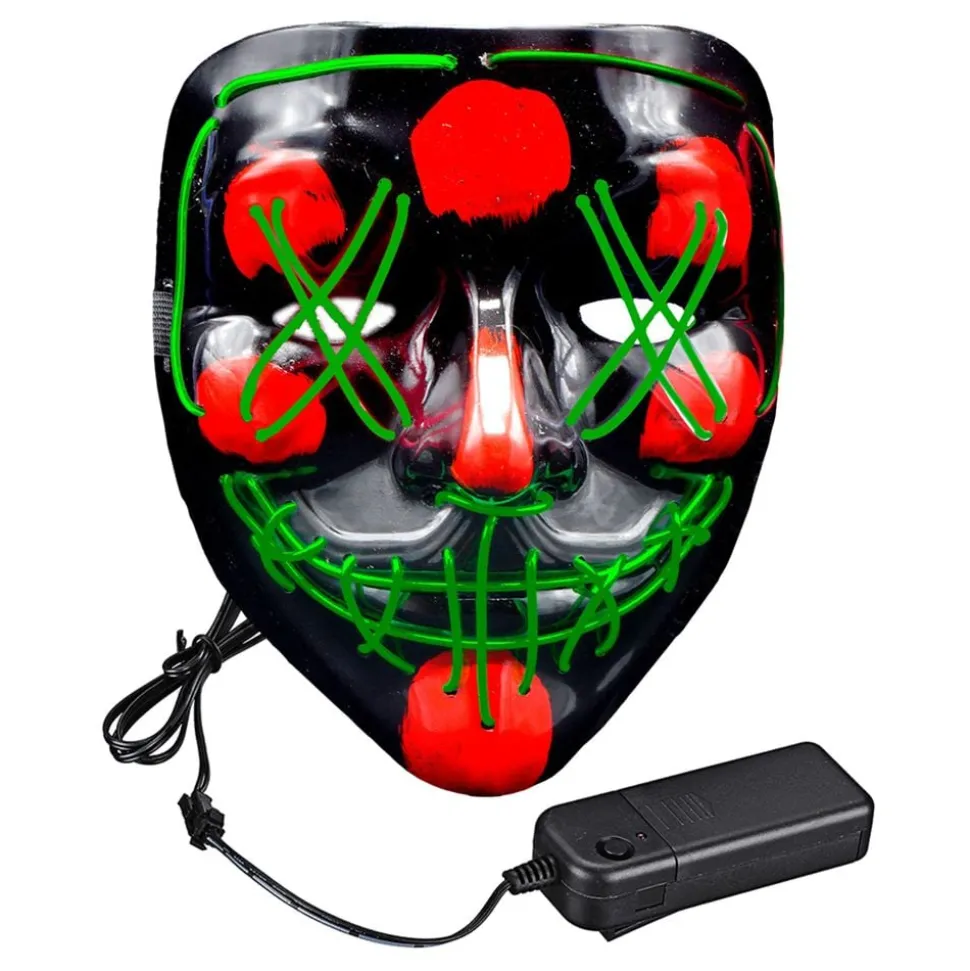 El Wire Purge LED Mask