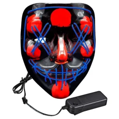 El Wire Purge LED Mask