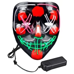 El Wire Purge LED Mask