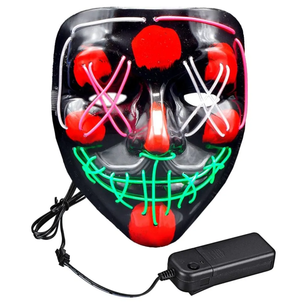 El Wire Purge LED Mask