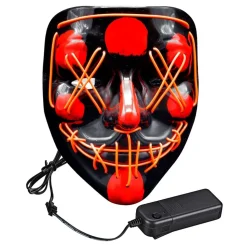 El Wire Purge LED Mask