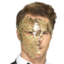Fantomen Halvmask Guld