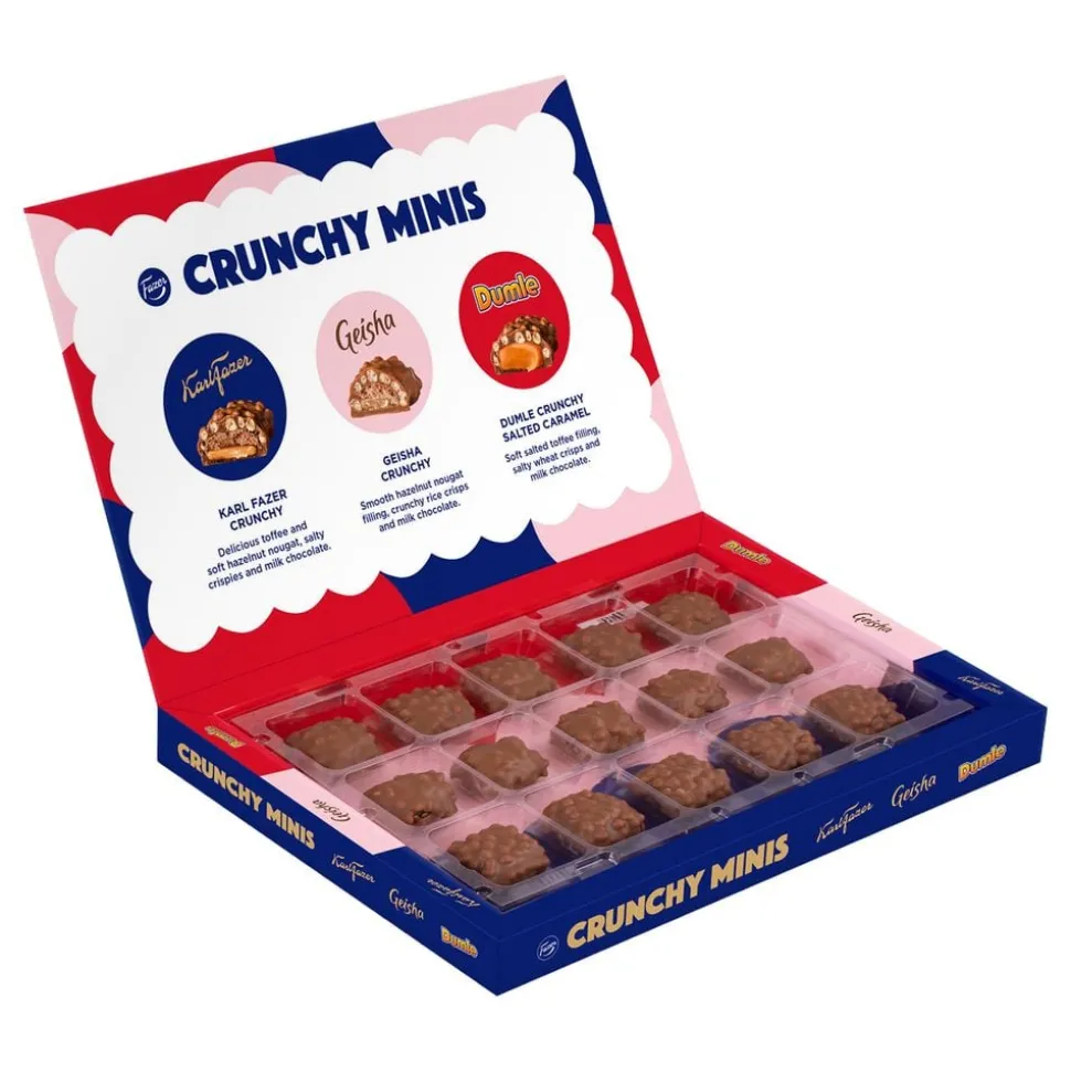 Fazer Crunchy Minis Chokladpraliner