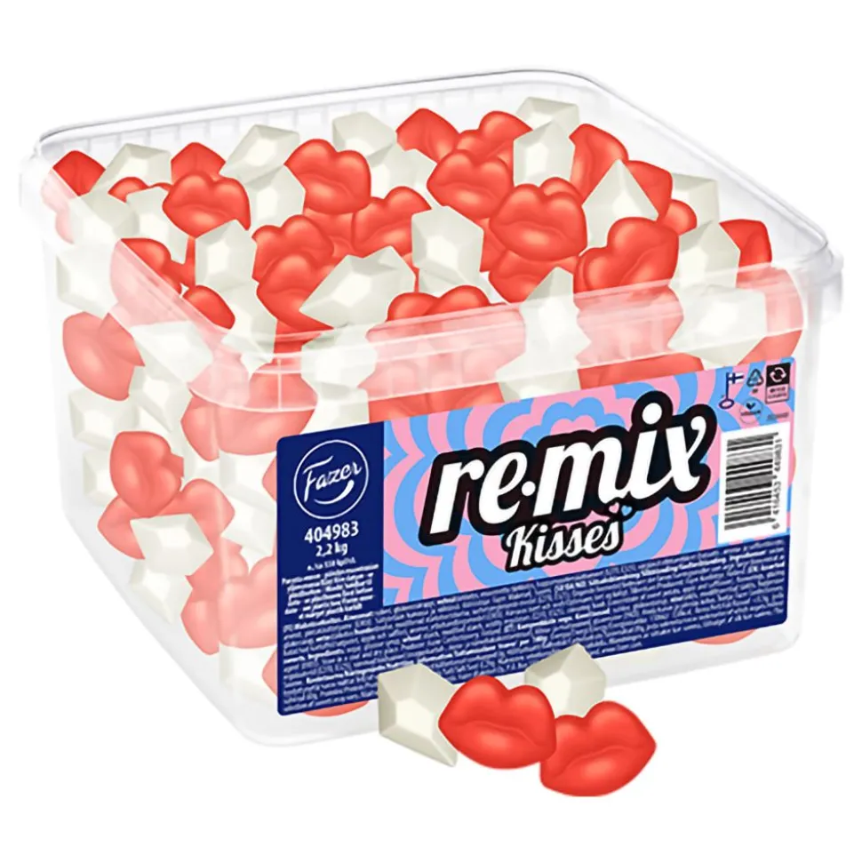 Fazer Remix Kisses Storpack