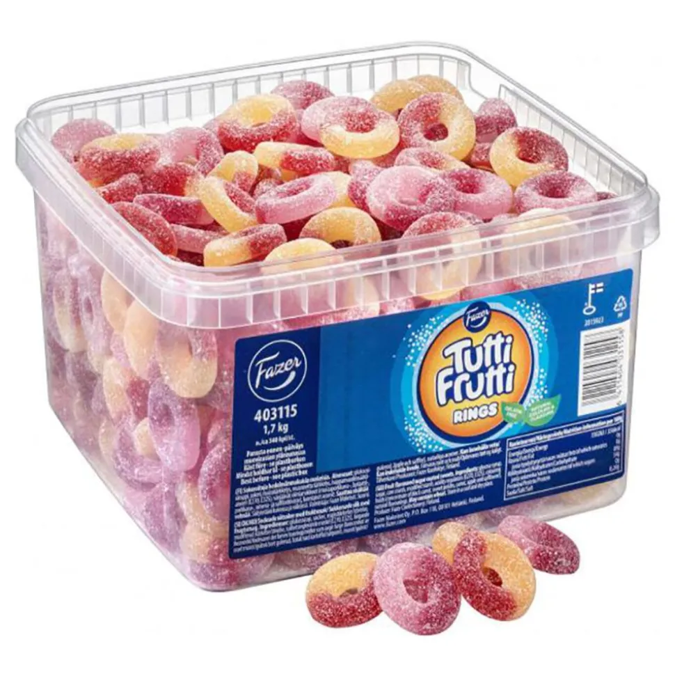 Fazer Tutti Frutti Ringar Storpack