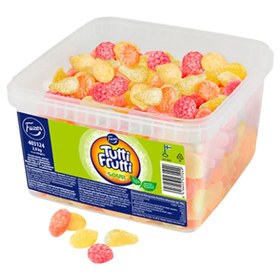 Fazer Tutti Frutti Sour Lösvikt