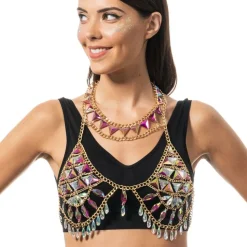 Festivaltopp Diamanter Rosa