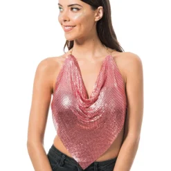 Festivaltopp Rosa Metallic