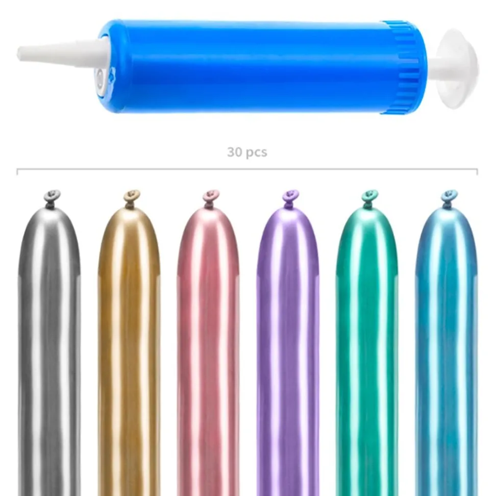 Figurballonger Krom Mix Kit