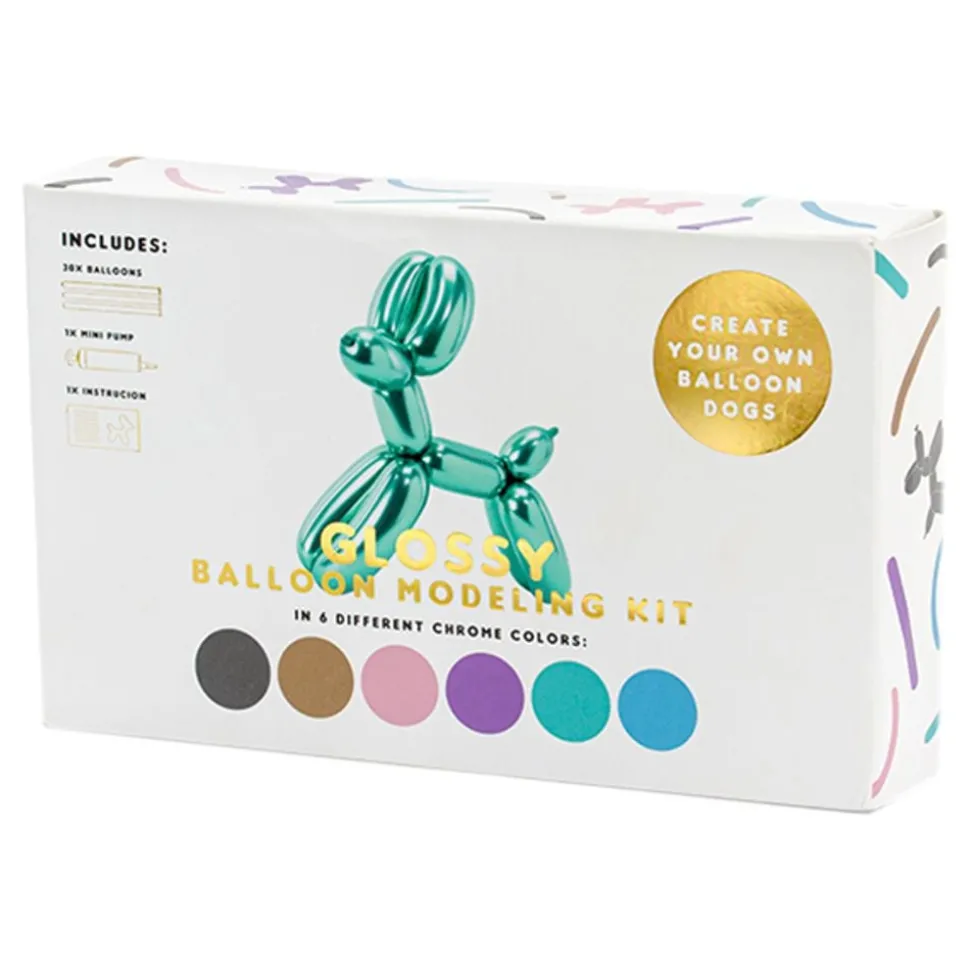 Figurballonger Krom Mix Kit