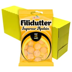Filidutter Supersur Apelsin Storpack