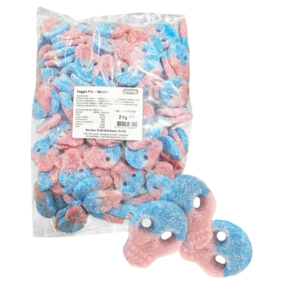 Fizzyskallar Storpack