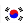 Flagga Sydkorea