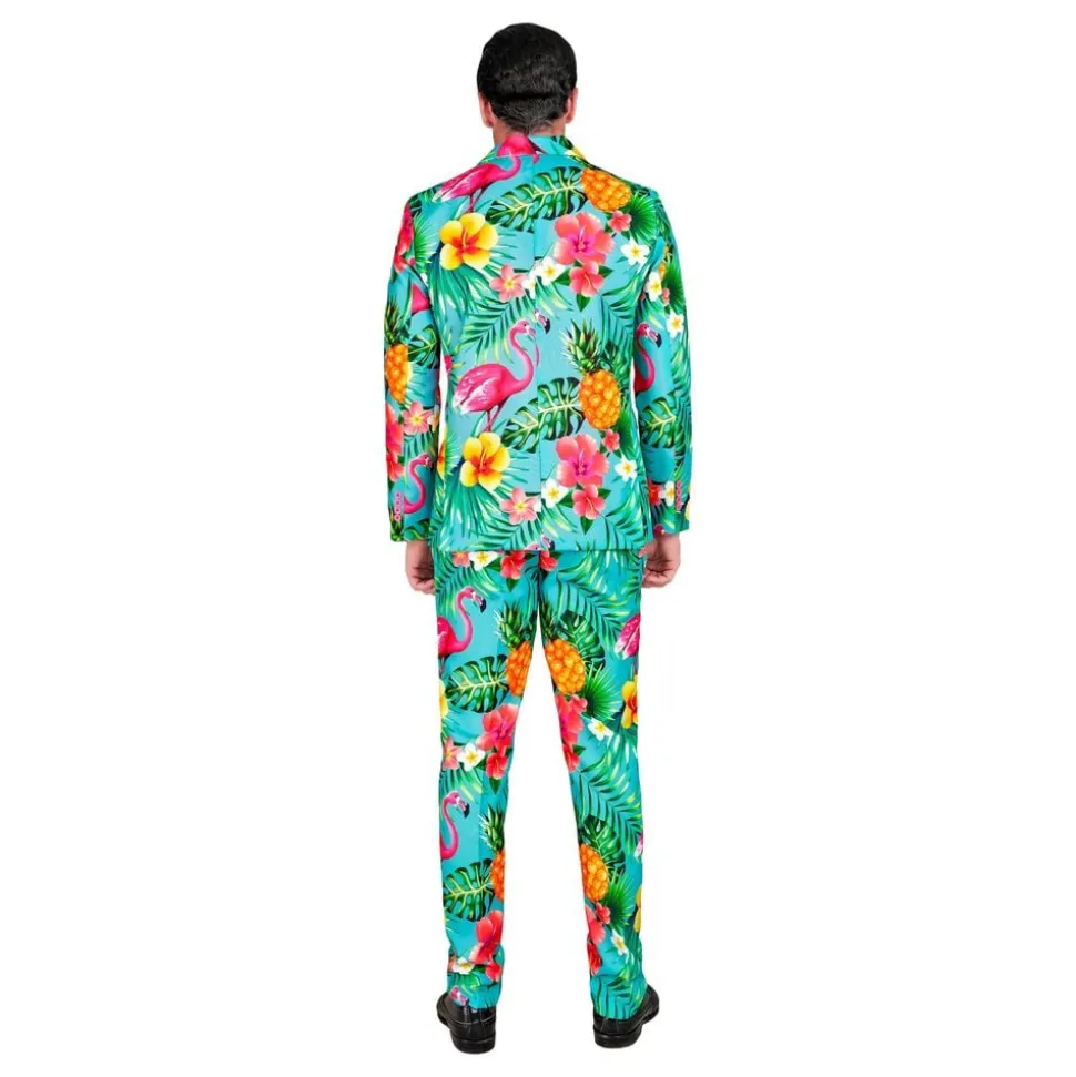 Flamingo Neon Kostym Maskeraddräkt