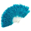 Fluffig Solfjäder Blå
