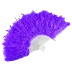 Fluffig Solfjäder Lila
