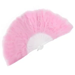 Fluffig Solfjäder Ljusrosa