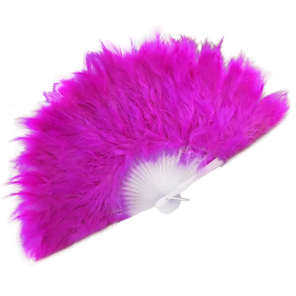 Fluffig Solfjäder Rosa