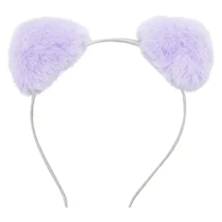 Fluffigt LED Diadem med Öron