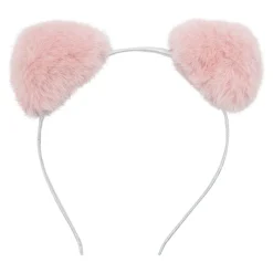 Fluffigt LED Diadem med Öron
