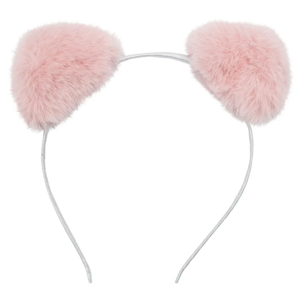 Fluffigt LED Diadem med Öron