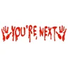 Fönsterstickers You're Next