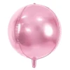 Folieballong Boll Ljusrosa