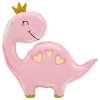 Folieballong Dinosaurie Rosa