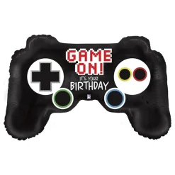 Folieballong Gaming Happy Birthday
