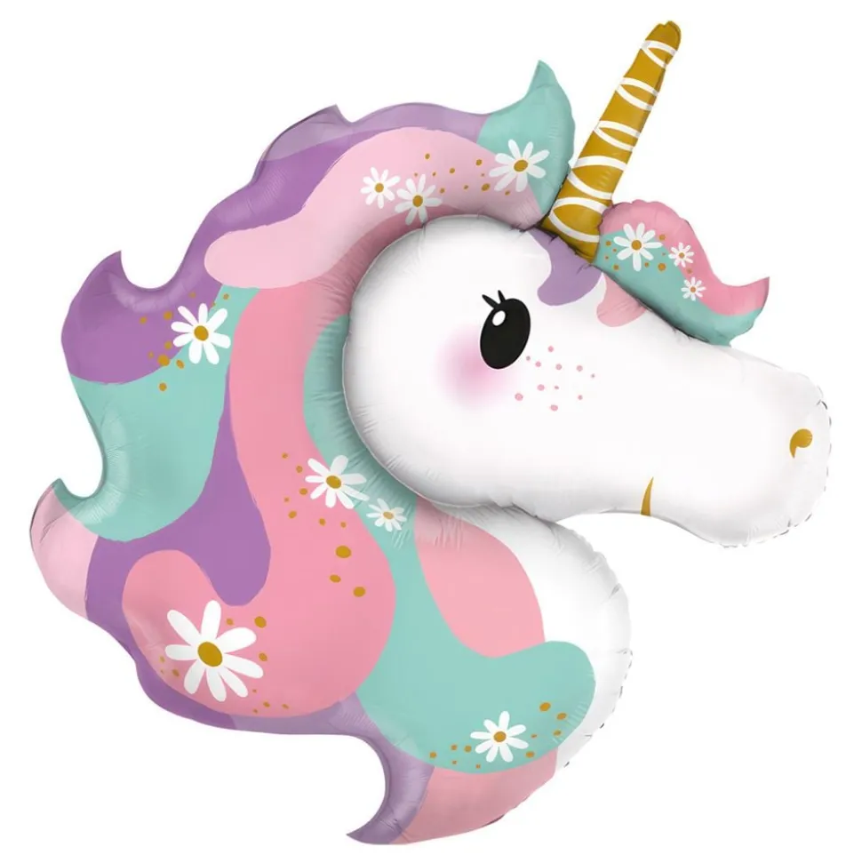 Folieballong Hippie Unicorn