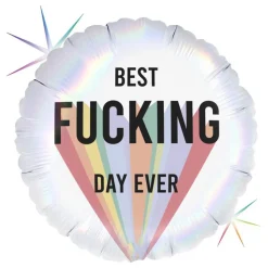 Folieballong Best Fucking Day Ever