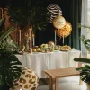 Folieballong Boll Giraffmönster Stor