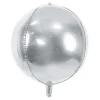 Folieballong Boll Silver