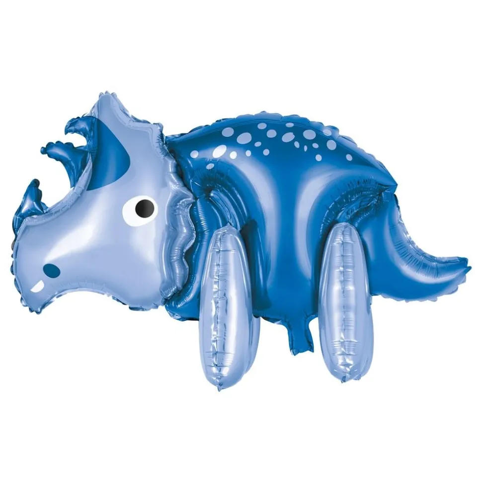 Folieballong Dinosaurie Blå