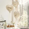 Folieballonger Hjärta Mr & Mrs