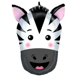 Folieballong Glad Zebra