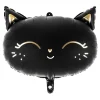 Folieballong Katt Svart