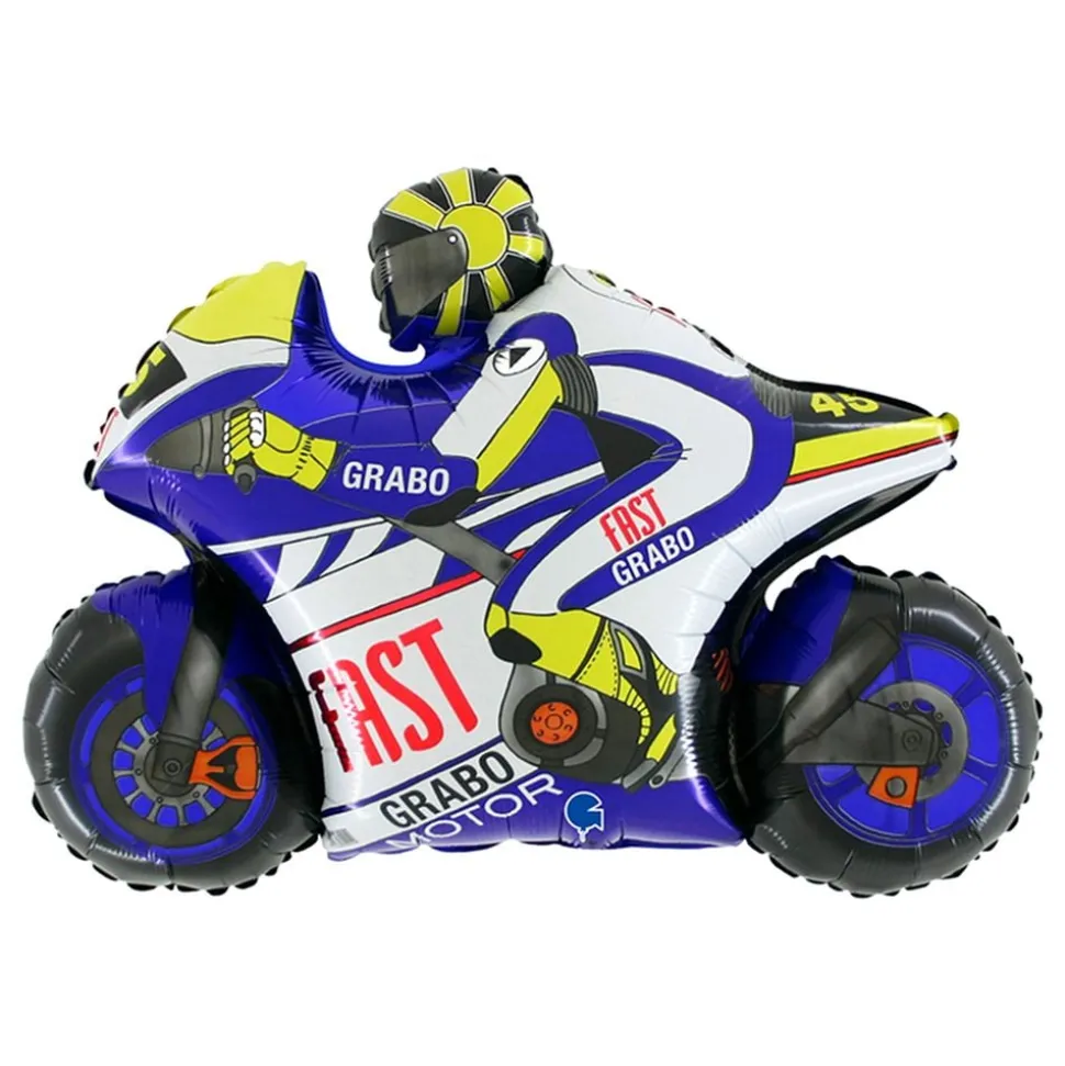 Folieballong Motorcykel