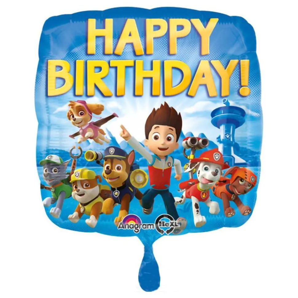 Folieballong Paw Patrol Happy Birthday