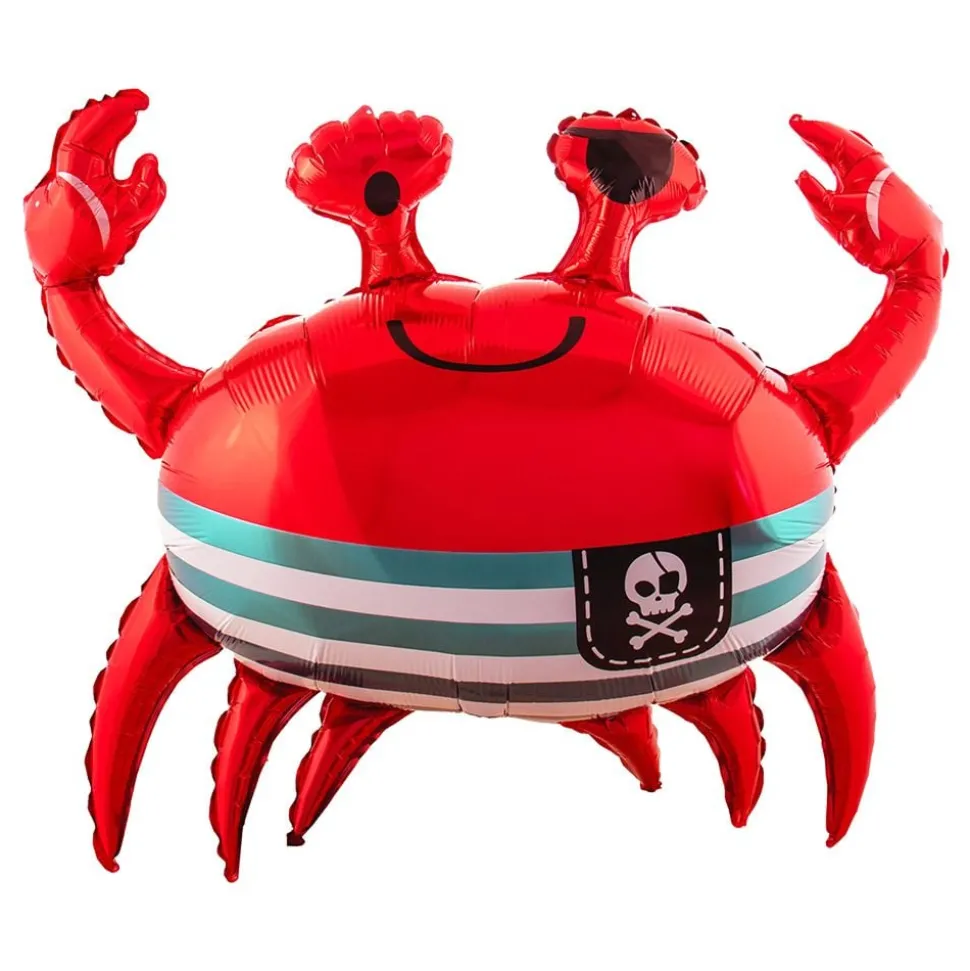 Folieballong Pirat Krabba