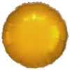 Folieballong Rund Metallic Guld
