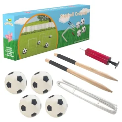 Fotboll Krocket Trädgårdsspel
