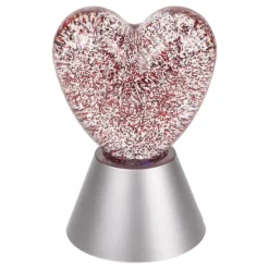 Färgskiftande Lampa Hjärta Glittrande