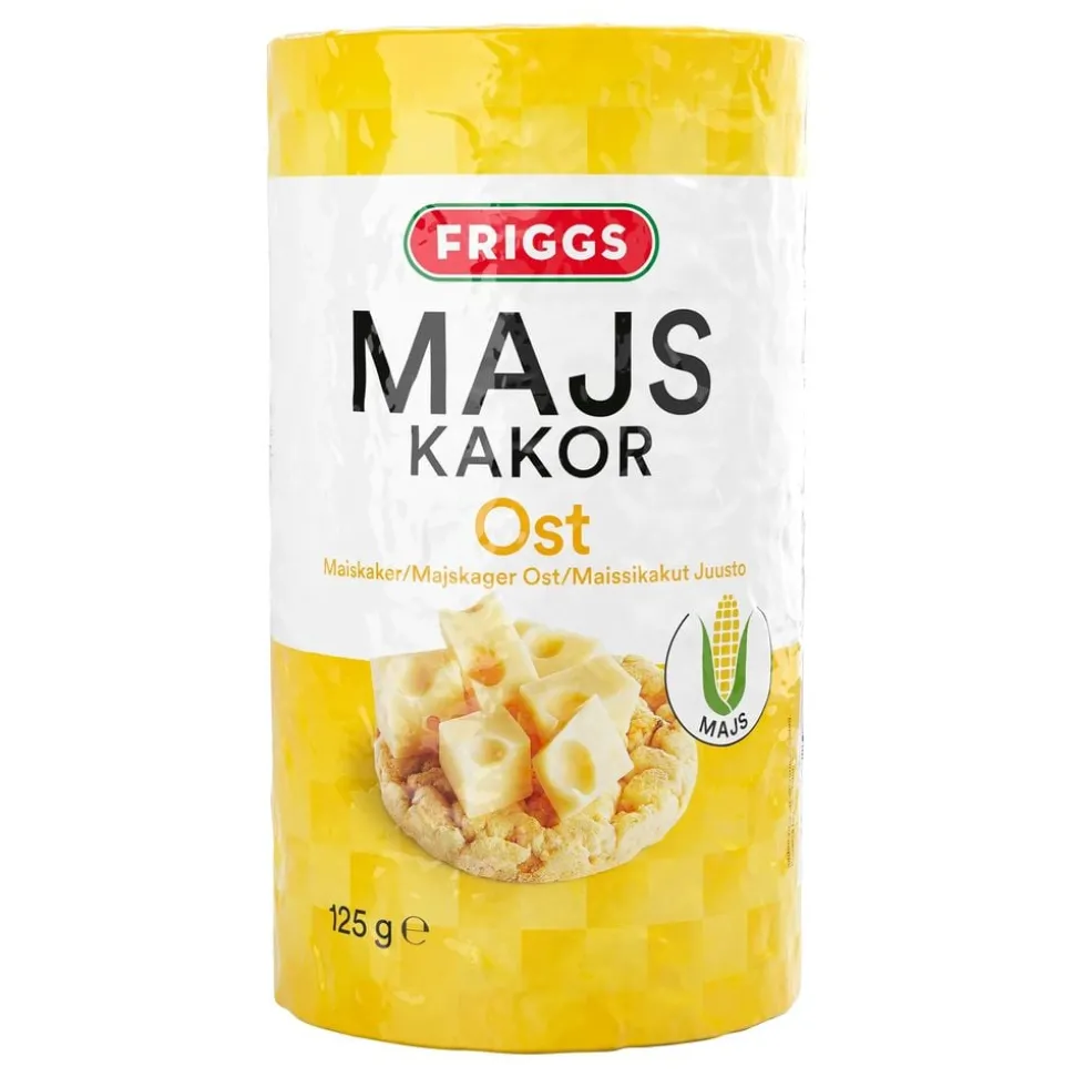 Friggs Majskakor Ost Storpack